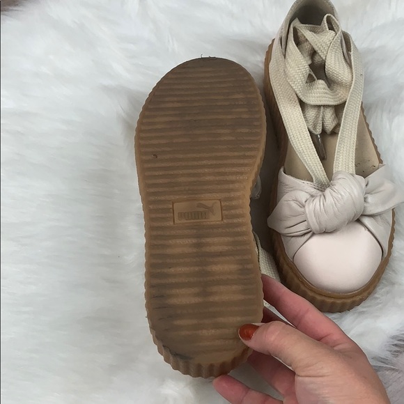 Fenty by Rihanna Bow tie up creepers size 8 - Picture 8 of 8